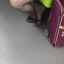 平底鞋黑丝晾脚谁顶的住