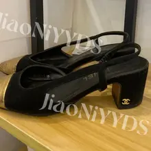 35码香奈儿，脚趾那里味道挺大，两只都操了，天气转暖，射了之后女主人穿完还能接着玩，所以两只都射了，左右脚都保养，一点不偏心 #玩鞋 #射鞋 #扫楼 #打胶…