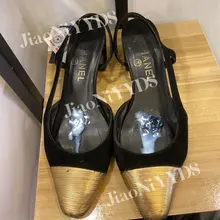 35码香奈儿，脚趾那里味道挺大，两只都操了，天气转暖，射了之后女主人穿完还能接着玩，所以两只都射了，左右脚都保养，一点不偏心 #玩鞋 #射鞋 #扫楼 #打胶…