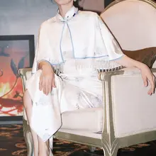 旗袍韵味藏不住！人妻董璇坐姿尽显优雅