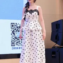 No.mx1486毛晓彤《问心2》清华见面会生图，白色吊带波点裙，俏皮可爱 [180P+1.68G] #明星生图 #毛晓彤 自购地址：https://t.co…