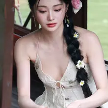 No.mx1485周洁琼濮院芭莎艺术美学盛典外拍生图，画船撑伞，低胸小吊带，宛如江南仙女 [155P+1.5G] #明星生图 #周洁琼 自购地址：https:…