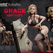CarveFacF x Ran Dian Studio Grace Ashcroft 1/4 《生化危机9：安魂曲》 首款实物格蕾丝正式开订！！原相机实物直输…