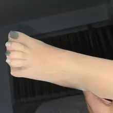 媳妇新鞋有点褪色呀 肉丝有绿了＃肉丝＃丝足