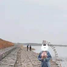 湖边散步（下）！！#反差女友 #露出 #分享女友 #大胸 #巨乳 #原味