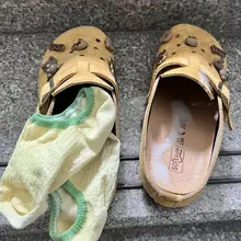 美味小熊勃肯鞋里变态男人的臭精液💧