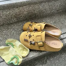 美味小熊勃肯鞋里变态男人的臭精液💧