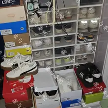 惦记一天这不就找到机会了 晚上没人哈哈哈 好久没来你家里 还是一如既往地乱啊 不止给我准备了丝袜 还有一双新彪马 那就开玩 #打胶