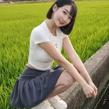 赴郊野稻田邂逅一抹清新光景