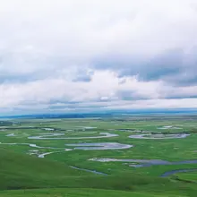 蒙古包里住着