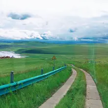躺在草原做个梦