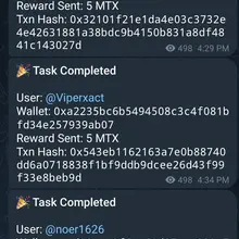 🚀 MTX Rewards Distributed — Here’s the Proof! A few days ago, we announced a si…