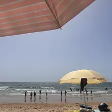 海边放空。