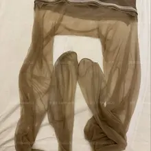 吹弹可破，裆部无痕脚尖透明超薄丝