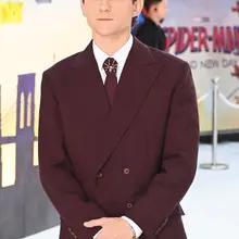 Tom Holland attends the UK Premiere of "Spider-Man: Brand New Day".