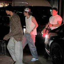BTS Members were seen in New York City.
