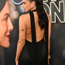 Dua Lipa attends the "One Night Only" New York Premiere.