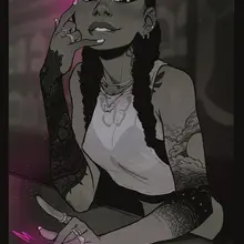 My fav drawings for I Will Never Forgive You. I never thought I'd still be draw…