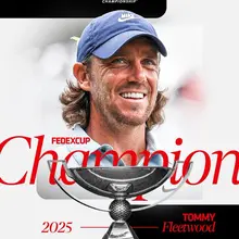 最喜欢的 Tommy 拿了美巡赛首个冠军，真不容易，今天横竖要打一场庆祝一下…