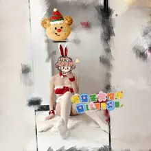 迟到的Merry Christmas🥰 #圣诞战袍 #丝袜 @hutuiaitewo @wsdsbs @meiridabishai @woshuaibao