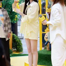 No.mx1456刘令姿广州阳光茶活动生图，柠檬配色很清新 [110P+0.98G] #明星生图 #刘令姿 自购地址：https://t.co/EGuZ23l…