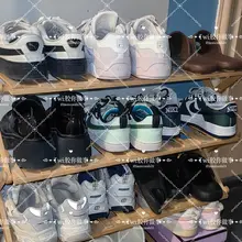 漂亮女大的极品鞋柜，各种Nike，斯凯奇，彪马和小皮鞋，而且味道都很绝，香味里面透点汗味，真的极品，更多细节在群更新，0551点位可出 #扫楼 #鞋柜 #Ni…