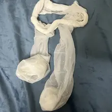 👏后的波点白丝，光闻着就硬死了