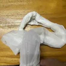 👏后的波点白丝，光闻着就硬死了