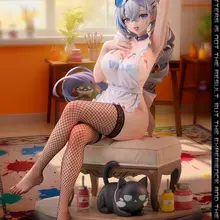 Lemon Studio Silver Wolf 1/6 1/4 Lemon studio 产品名：涂鸦少女小狼 银狼 比例:1/6 ＆ 1/4 预定价格：9…