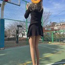 篮球场的一道风景线