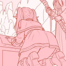 The Ancient Mimic - Page 1 Sketch. Working on a little side project :) Pages 1…